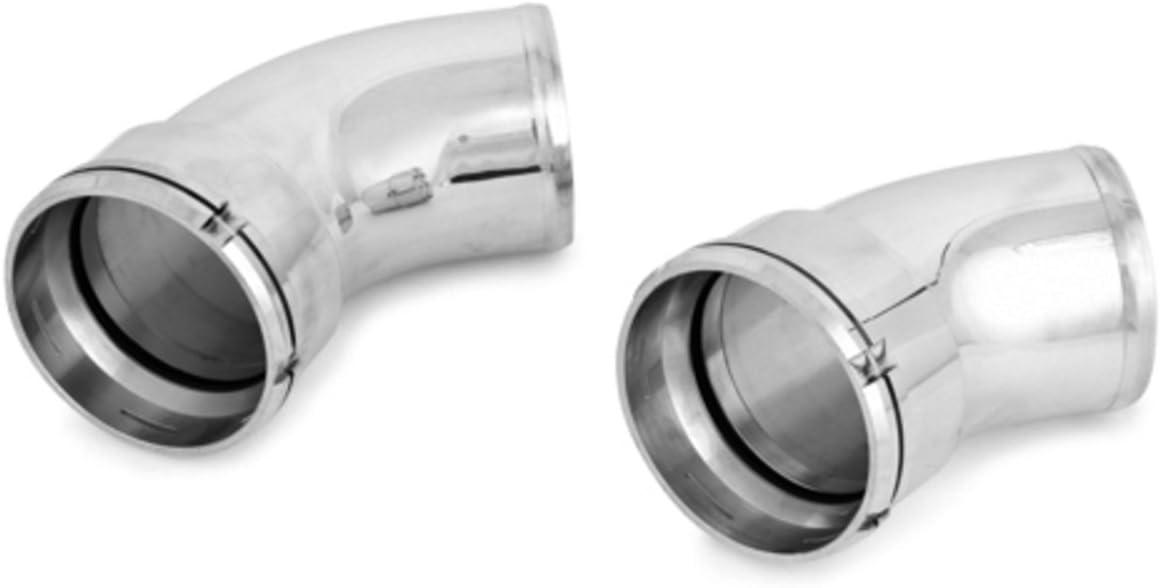 Mishimoto MMICP-DMAX-06CBK Intercooler Pipe Kit Compatible With Chevrolet 6.6L Duramax 2006-2010 Black