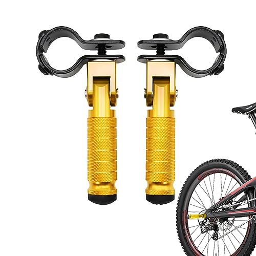 Descanso para os pés da motocicleta - pé motocicleta metal universal 1 par | Pedais dobráveis para m
