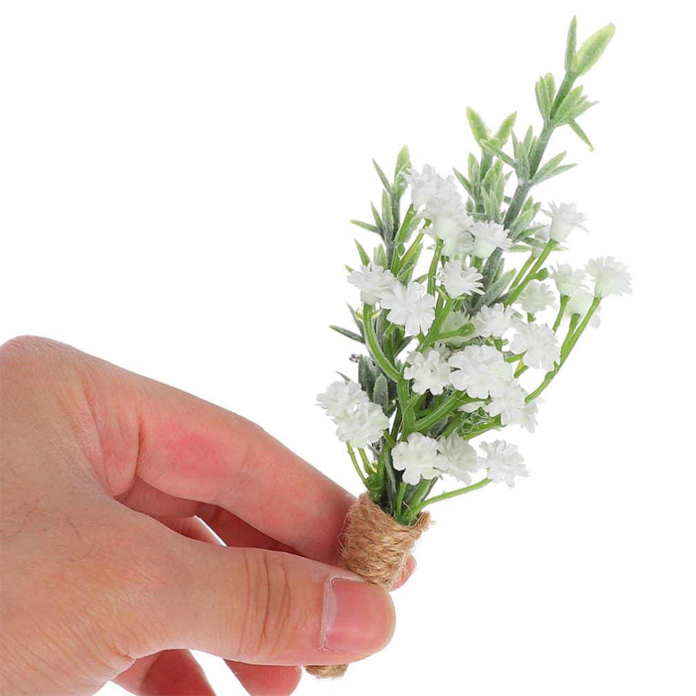 ERINGOGO 10stücke Teiliges Männer-Boutonniere Für Hochzeiten Handgefertigte Ansteckblumen Mit Nadel Stilvolle Hochzeitsdekoration Für Bräutigame Und Gäste Langlebige Künstliche