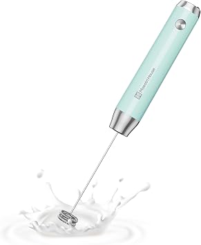 Maestri House LunaFro Lite Rechargeable Milk Frother,Detachable Whisk