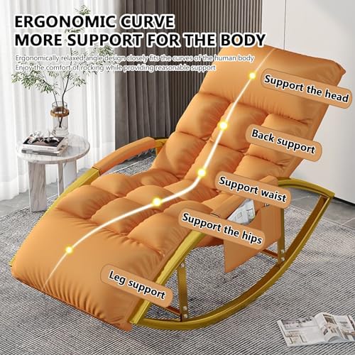 Fauteuil à Bascule Anti-basculement Finis les Maux de Dos sur ce Relax