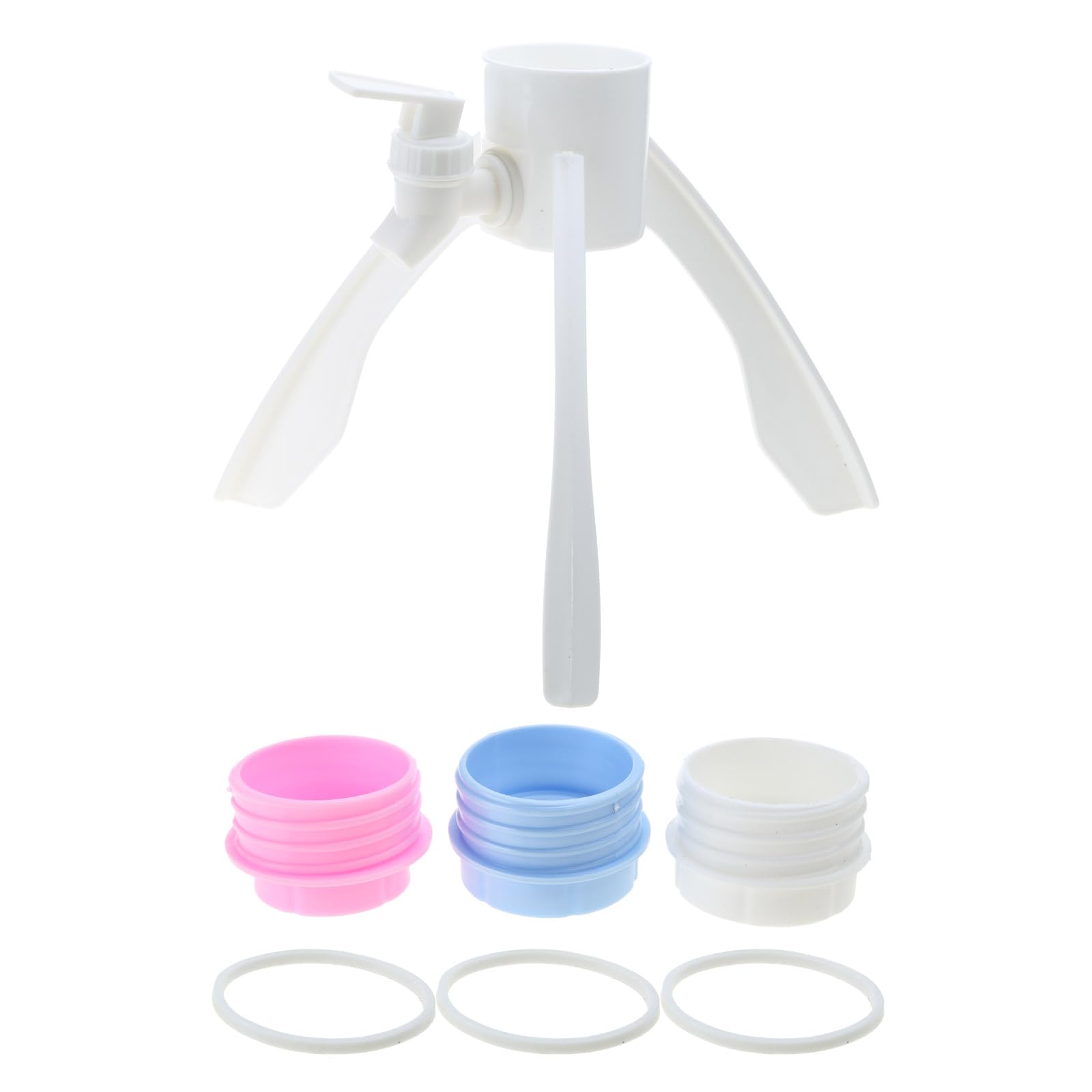 GAOSHA Inverted Bottled Water Drinking Rack Mineral Water Dispensers Triangular Water Dispenser for Table Countertop