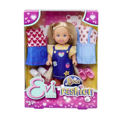 Muñeca Simba Evi Love Fashion con vestido y zapatillas miniatura 7