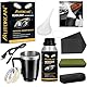 Scheinwerfer Aufbereitung Set Dampf Scheinwerfer Reparatur Flüssigkeit Politur Reparaturwerkzeug Bedampfen Set, 200ML Reparaturflüssigkeit für Vergilbung/Kratzen/Oxidation, Headlight Restoration Kit
