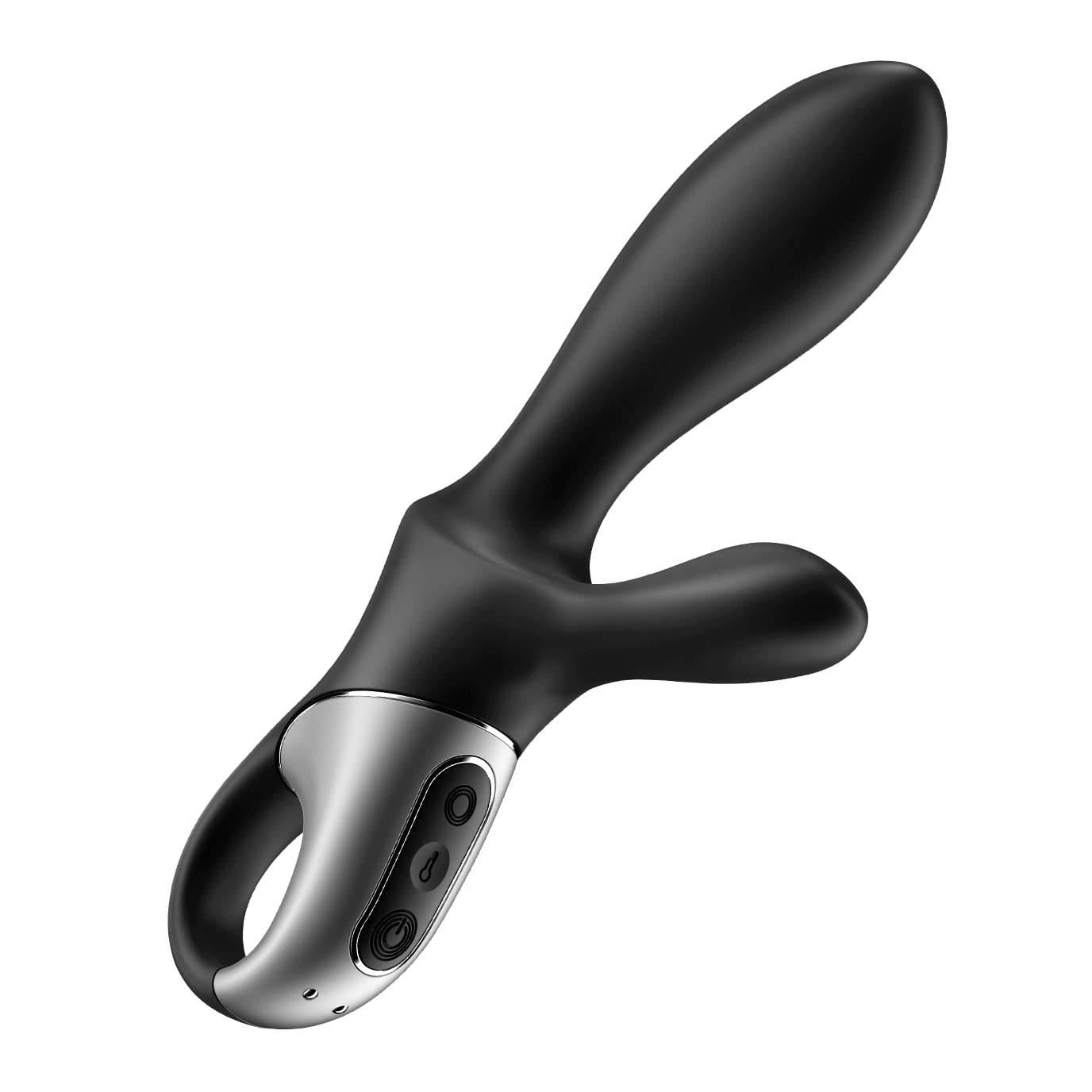 Satisfyer, Bluetooth Anal Vibrator, Heat Climax+ Connect App, 20.5 cm, with app, with Warming Function, 2 Motors, Made of Silicone