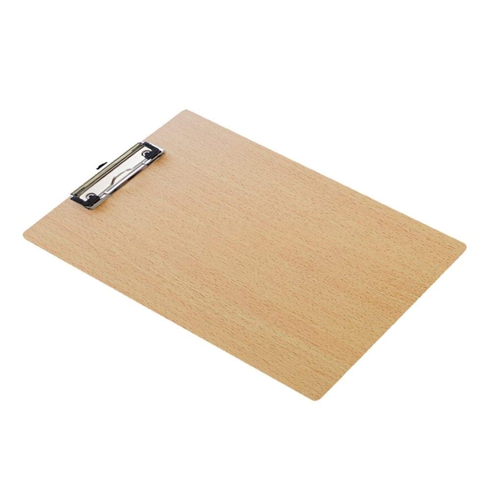 Zwischenablage für Bürobedarf Plastikklemmbrett Deckende Farbe Buchstabengröße Dünner Clip (10 Packungen) Haltbarer Clip mit niedrigem Profil