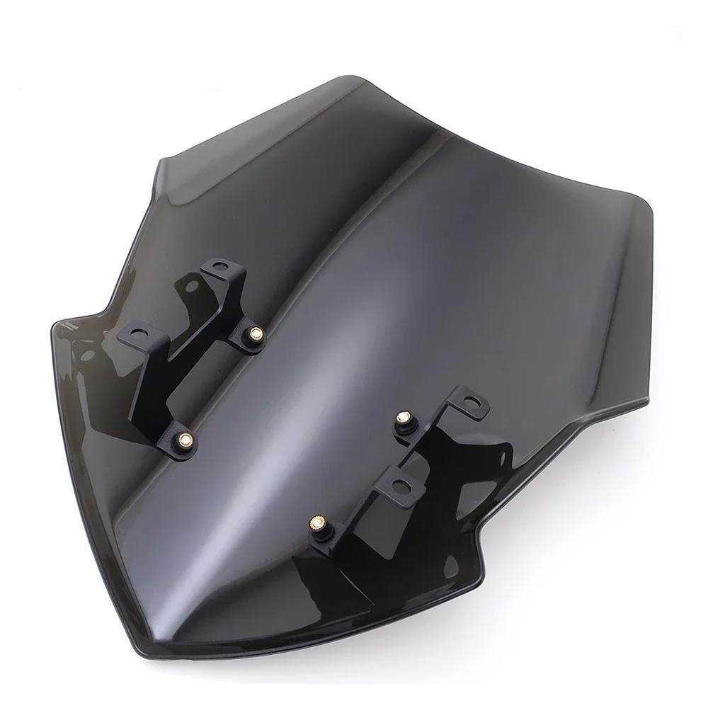 Moto Parabrezza Per YAMAHA Per MT07 FZ07 MT-07 FZ-07 MT FZ 07 2018 2019 2020 Deflettore Del Vento(Gray)