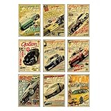 VejiA JDM Car Poster Canvas Wall Art,apanese Car Wall Art Prints, Supercar Art Prints (car 02 8x12 Unframed)