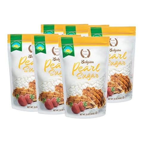 Waffle Pantry® Belgian Pearl Sugar, 16 oz (Pack of 6) Cover