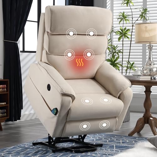 Sillón eléctrico reclinable plegable color sólido