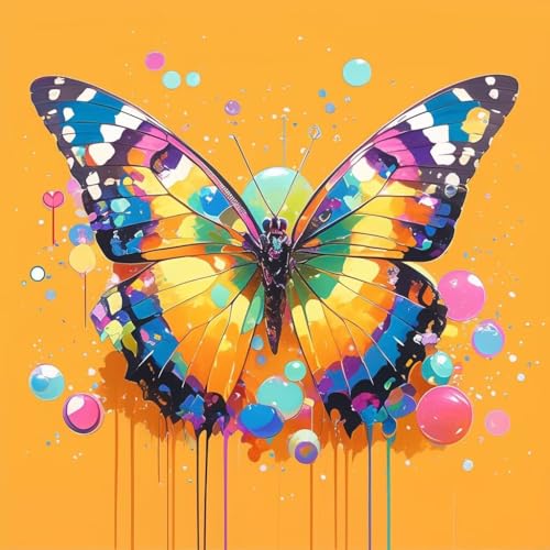 5D�_�C�������h�A�[�g �l�p���r�[�Y �I�����W ��l���� ���S�җp �_�C�������h�A�[�g �� DIY ����G���|�L�b�g�_�C�������h�h���q�� ����L�b�g ���U�C�N�A�[�g �f���炵�����̎q �v���[���g �K���Ă���Ƃ̃N���X�}�X ���� 90x90cm 5-9