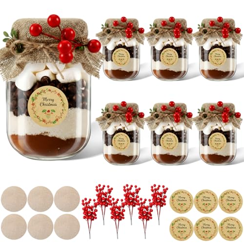 Thyle 6 Set Christmas Hot Cocoa Supplies 17oz...