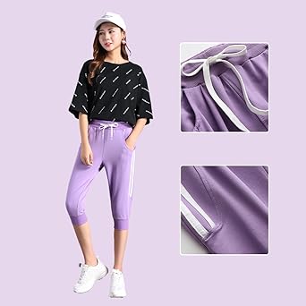 RE. 仲里依紗 ニッカポッカ スウェットパンツ パープル RE. 仲里依紗 ニッカポッカ スウェットパンツ パープル - メルカリ