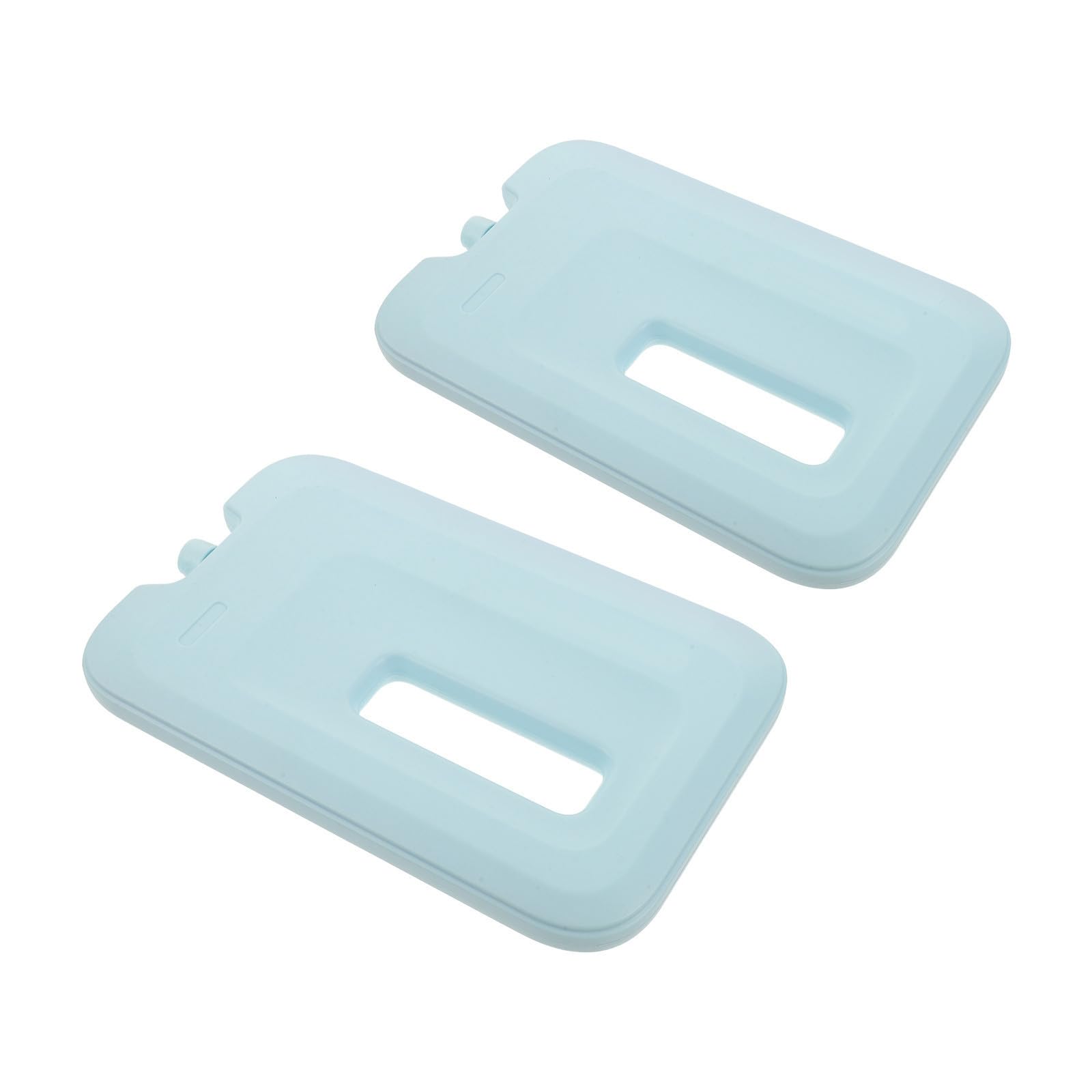 Ipetboom 2 Pièces Bloc Réfrigérant Réutilisable 660ml PE Gel pour Glacière