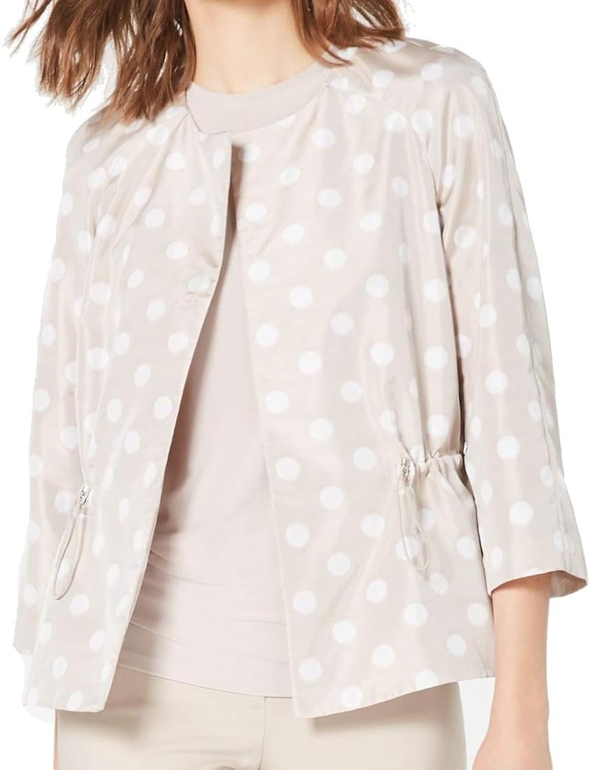 Amazon | Anne Klein レディース ポルカドットオープンフロント