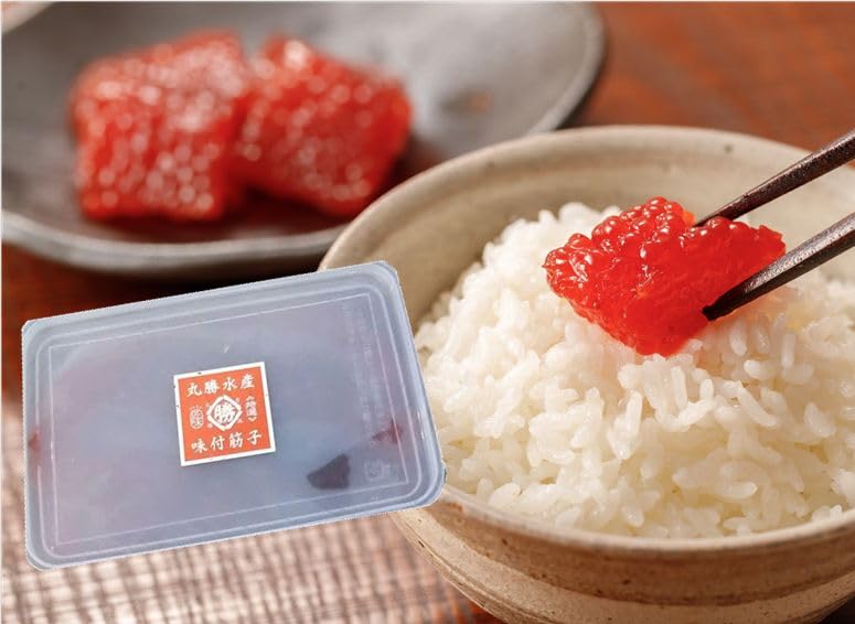 Amazon.co.jp: 天然紅鮭の筋子醤油漬け（ご贈答にも最適容器）500g