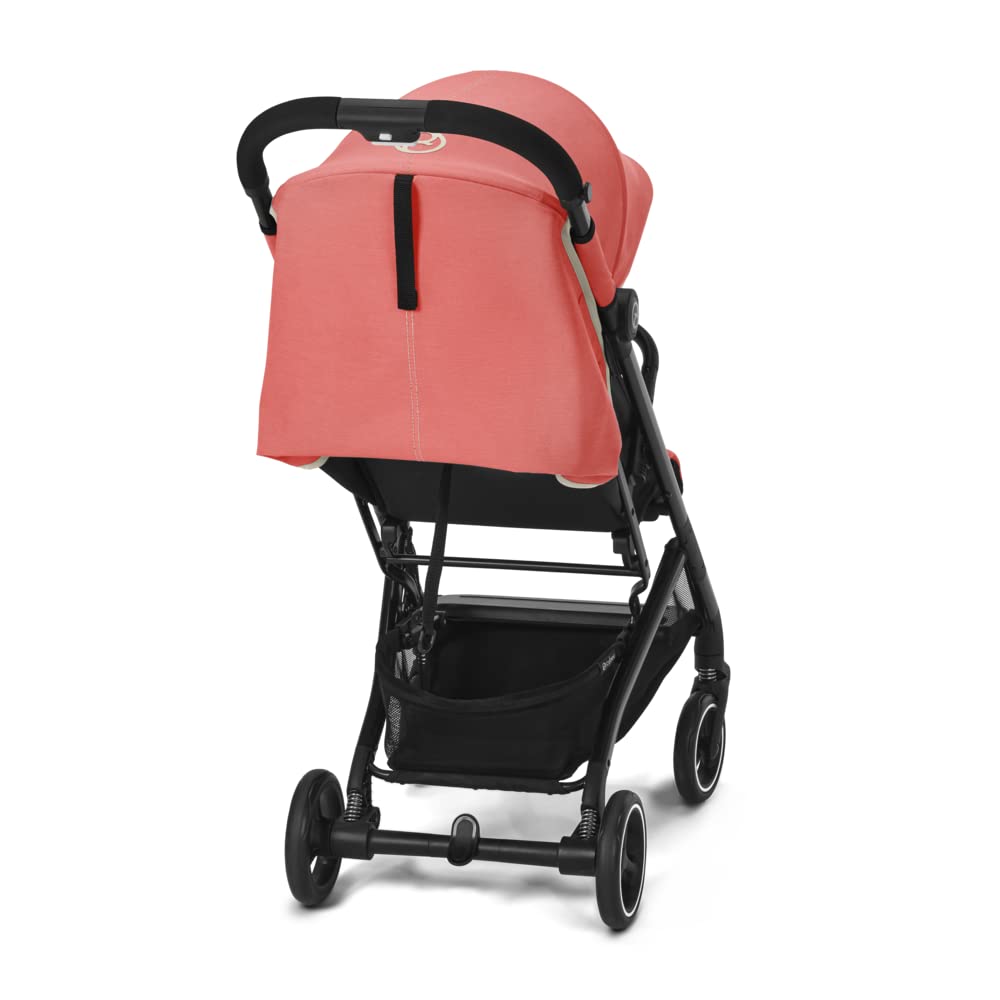 CYBEX Gold Passeggino Beezy con Cintura One-Pull, Per Bambini dalla Nascita Fino a 4 Anni Circa (Max. 22 kg), Compatto e Ergonomico, Hibiscus Red (Rosso)
