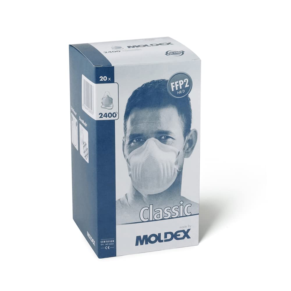 MOLDEX 865013 FFP2 S - maschera monouso numero 2400 secondo EN 149, fino a 10 volte MAK PU 20, pezzo