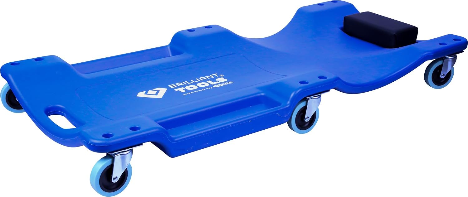 BRILLIANT TOOLS BT156905 Lettino mobile, L1030 x B480 x H115 mm [Powered by KS TOOLS]
