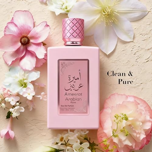 Image of AFLUXE Women's Eau de Parfum, Rose Women's Perfume, Long Lasting Classic Fragrance, Spray, 3.4 Fl Oz
