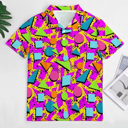 Camisetas polo para hombre, secado rápido y transpirable, con estiramiento 4 vías y protección UPF 50, manga corta miniatura 3
