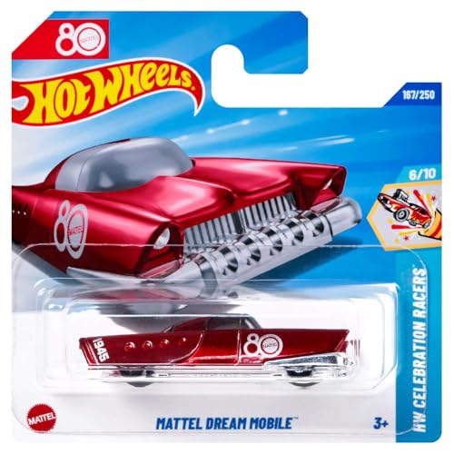 Hot Wheels Mattel Dream Mobile 80th Anniversary miniatura 2