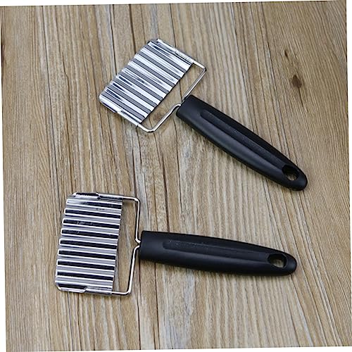 Cuchillo ondulado para papas Alipis acero inox miniatura 3