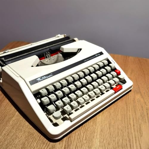 Machine à écrire vintage manuelle portable et durable pour traitement de texte