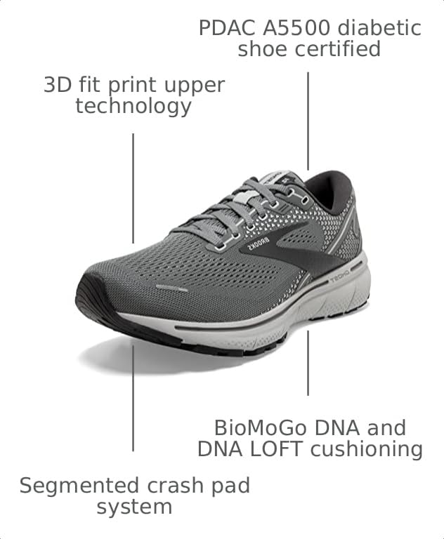 Brooks Men's Ghost 14 Neutral Running Shoe
