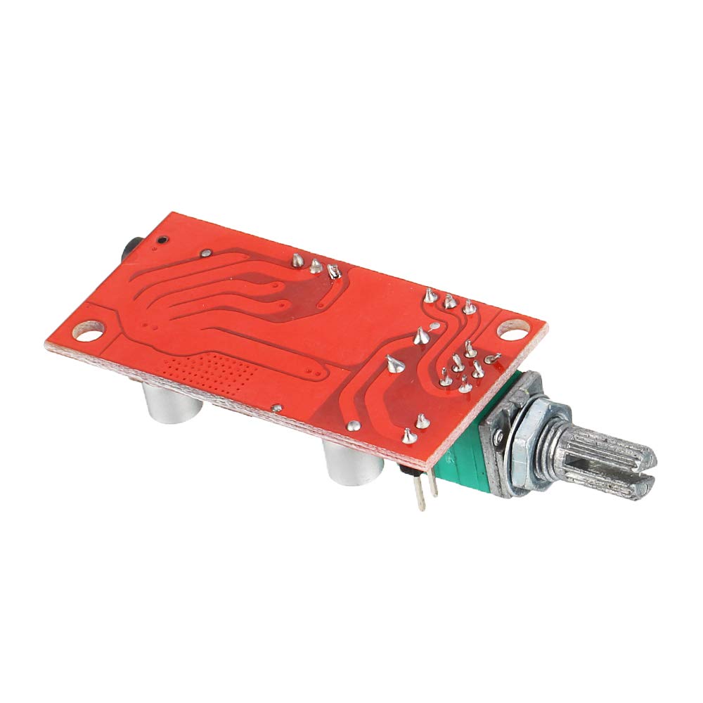 MAX4410 Carte d'amplificateur pour casque - Rouge - Solid State - Compatible avec tous les appareils - 0,08 W - Jack 3,5 mm - Alimentation par piles