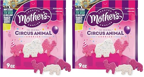 Mother's Circus Animal Cookies, 9oz (Pack of 2)