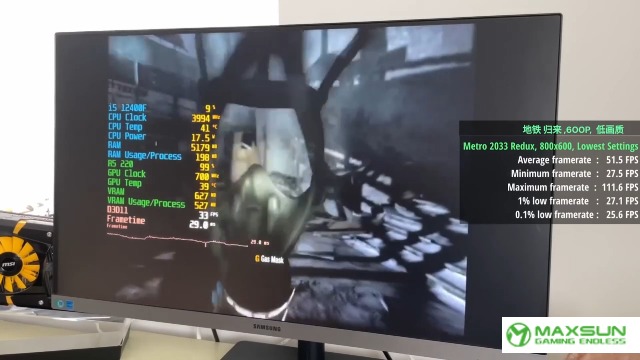 Maxsun AMD R5 230 Carte Graphique D'ordinateur 2G GDDR3 HDMI VGA