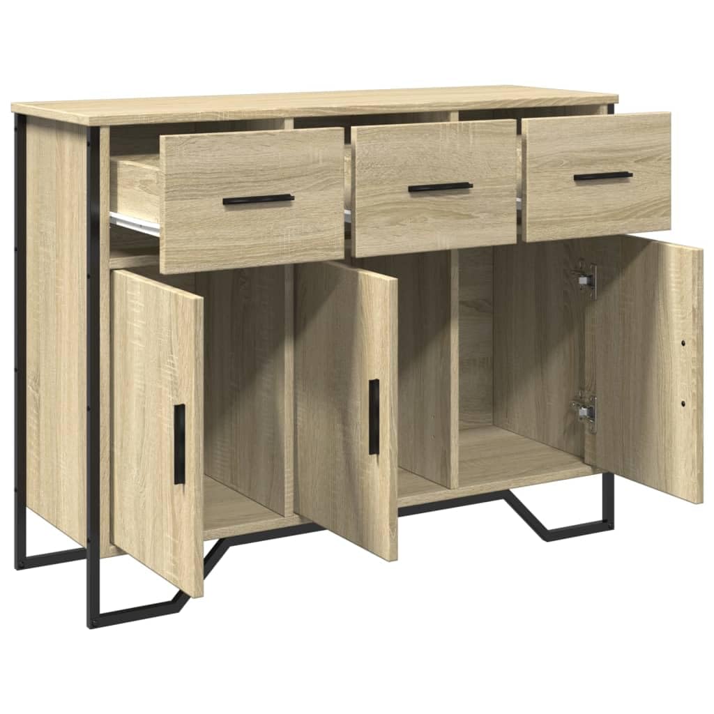 Credenza in rovere Sonoma, 97 x 32,5 x 74,5 cm