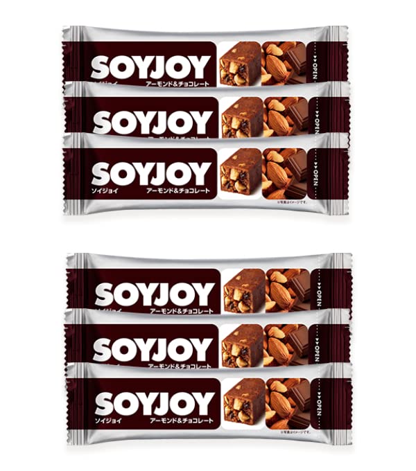 SOYJOY Almond & Chocolate 30g(1.1oz) 6pcs GlutenFree High