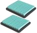 Honda 17211-ZS9-A02 Pack of 2 Air Filter Elements