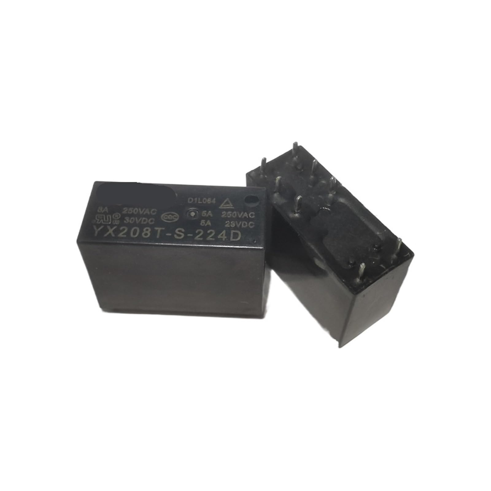 Relais de puissance électromagnétique YX208T-S-224D switch commutation 8 broches PCB