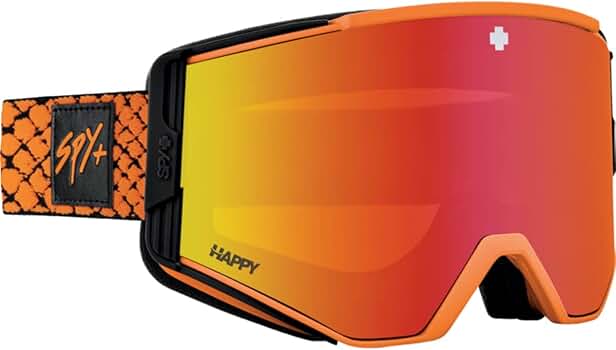 SPY+ ACE スノーボード ゴーグル Amazon | SPY OPTICS - Ace Viper Orange Happy LL グレー