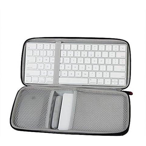 For Apple Magic Keyboard MLA22LL/A Bluetooth + Trackpad 2 MJ2R2LL/A + Mouse EVA Hard Protective Case Carrying Pouch Cover Bag By Hermitshell ¡­ Cover