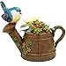 Produktbild BaiXing Kreative amerikanische Land Retro-Mini-Vogel-Dusche saftigen Blumentopf Persönlichkeit Garten Balkon dekorative Blume (Color : Rust)