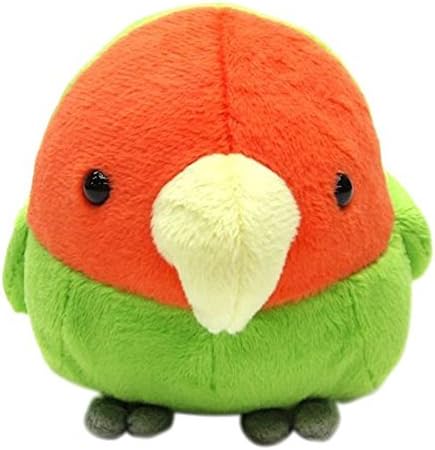 Munyumamu rosy-faced lovebird stuffed M size