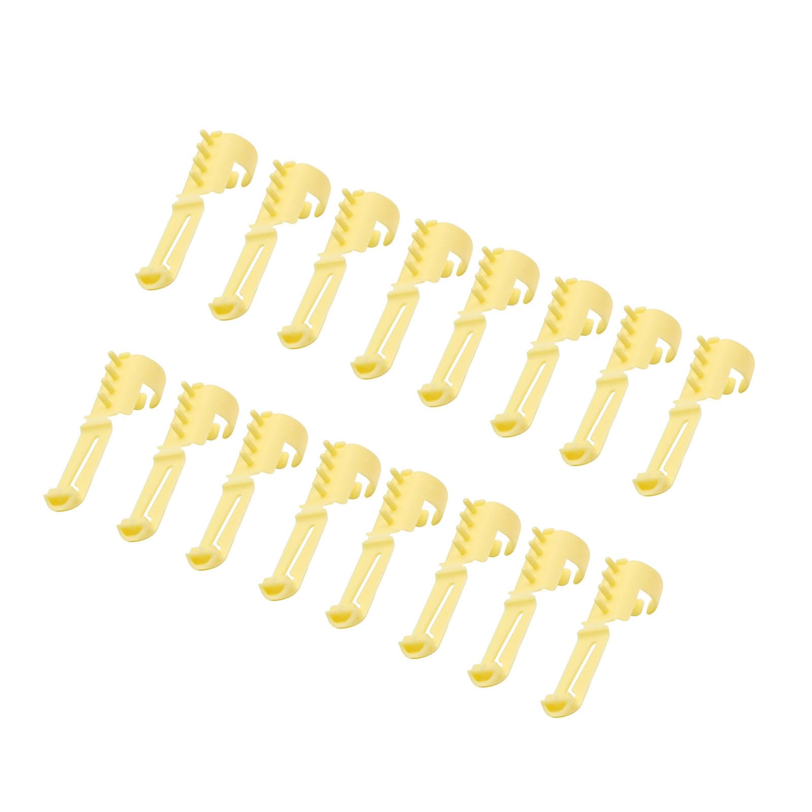 Buxuaaaa 16Pcs Yarn Guide Finger Holder Adjustable Crochet Rings Crochet Thread Guide Rings for Knitting and Crocheting Project Yarn Finger Holder