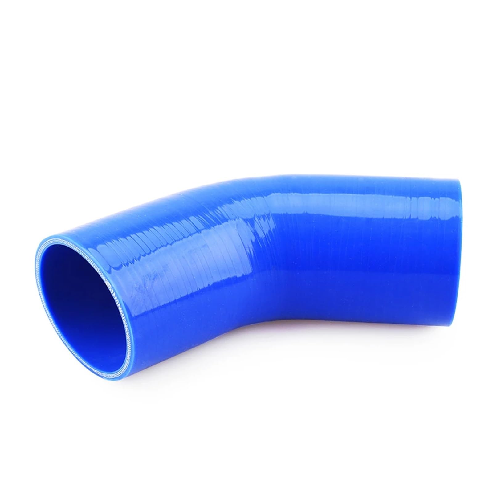 wąż do wody chłodzącej Uniwersalny 2,0" 2,5" 3" /51mm 63mm 76mm 45 stopni kolanko silikonowe wąż rura intercooler turbo wlot rura łącznik wąż(63mm)