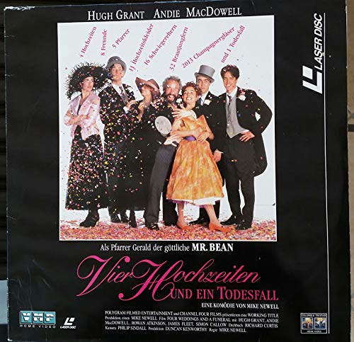 Preisvergleich Produktbild Vier Hochzeiten und ein Todesfall Laser Disc