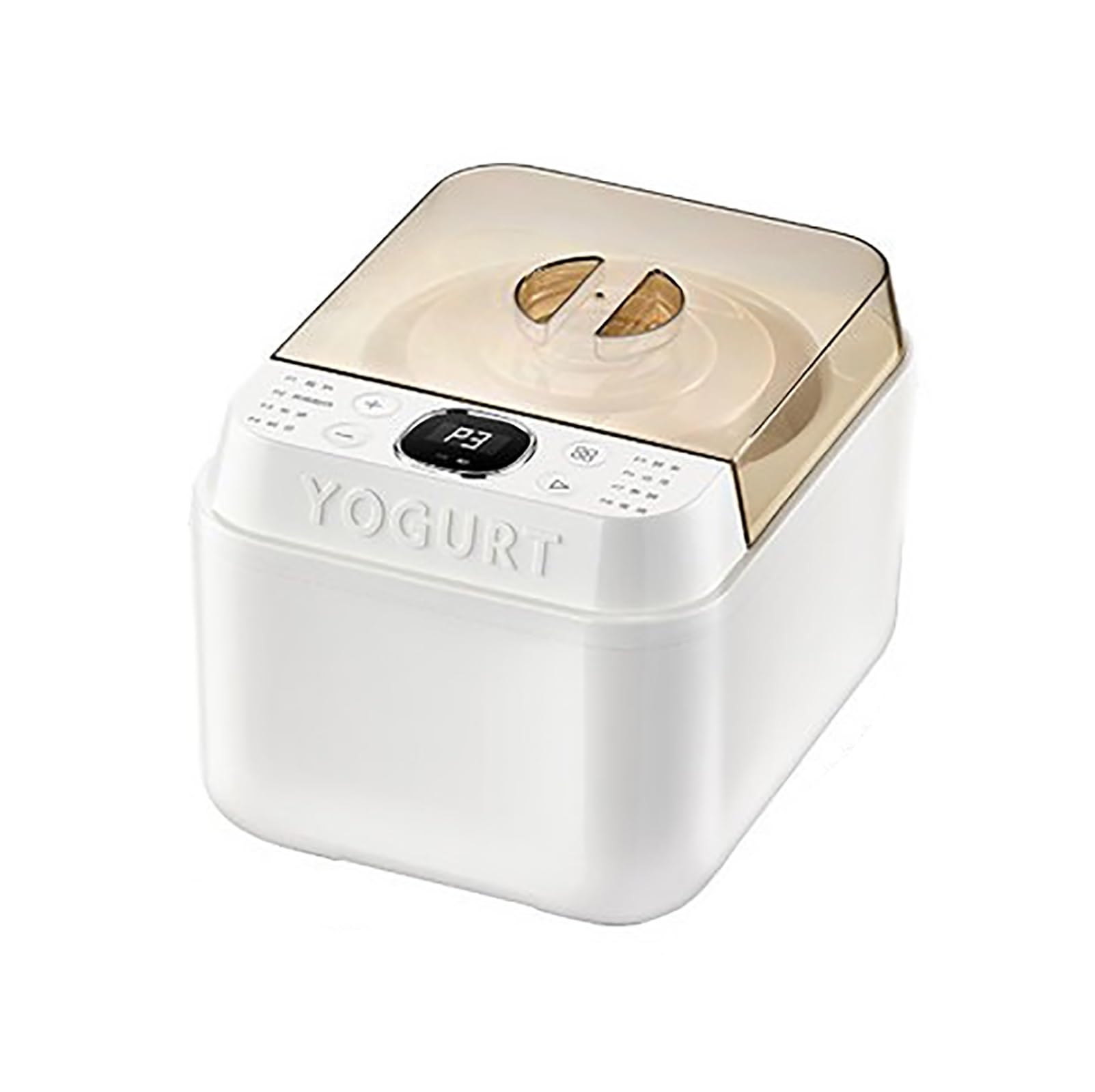 Machine À Yaourt, Yaourtière, Chauffage À Température Constante, Peu Encombrant, Idéal pour La Préparation Du Kimchi, Du Natto et Du Vin de Riz