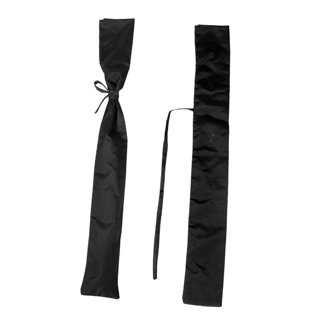 GOOHOCHY 130cm Sword Storage Pouch Japanese Style Bag for Bamboo Wooden Swords Black Lightweight Portable Holder