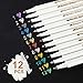 Rotuladores metálicos, 12 colores Rotuladores metálicos para hacer tarjetas Álbum de fotos de bricolaje Papel de boda Cerámica de vidrio, Resalte Rotuladores metálicos - Afilado (1 mm)