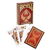 Bicycle Fyrebird Playing Cards Red