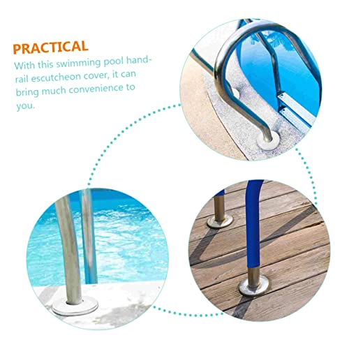 Cubiertas Decorativas para Escalera de Piscina Acero Inoxidable miniatura 6