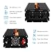 EDECOA Inversor 12v 220v Onda Pura Convertidor de Corriente 1500w 2x USB...