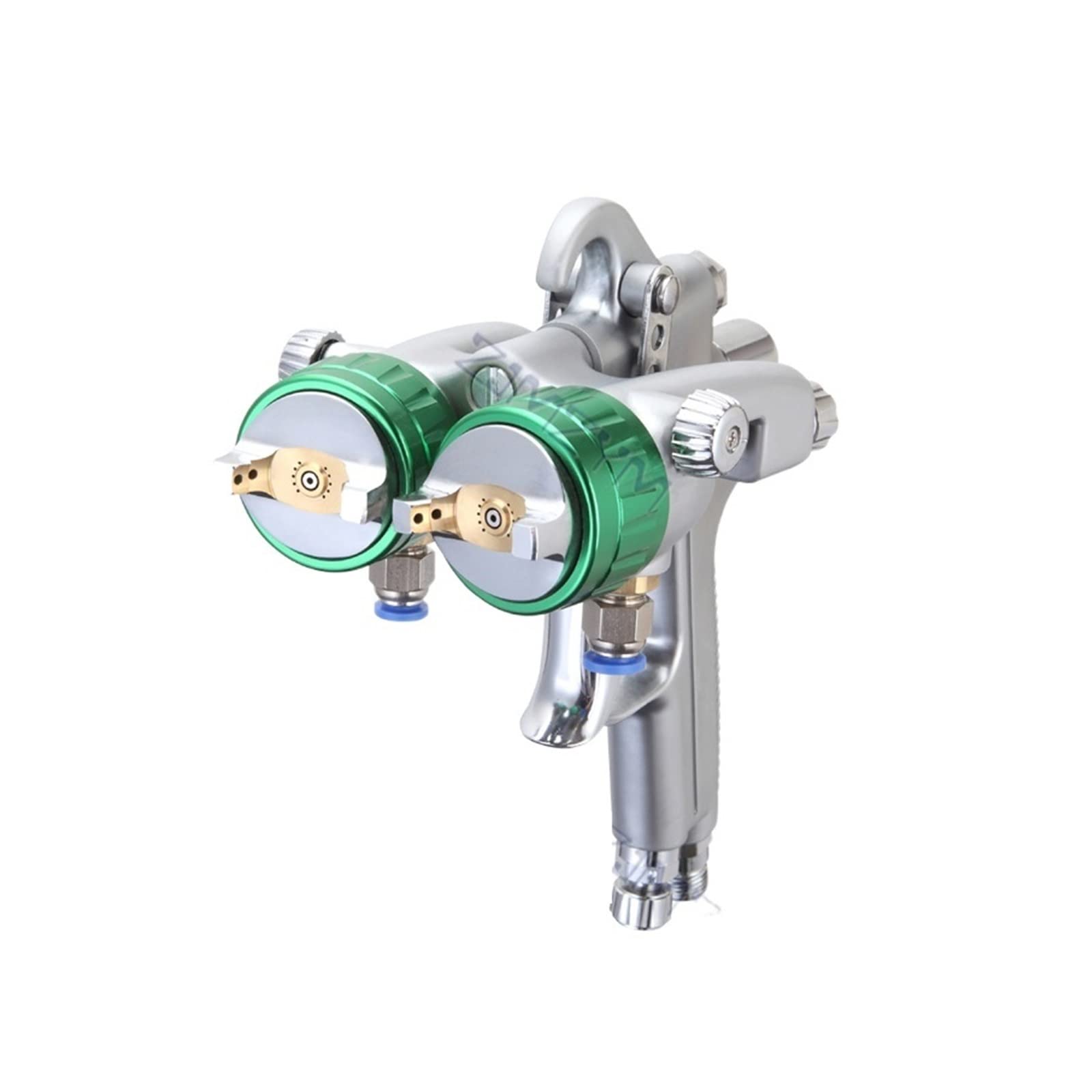 PT-29 dwugłowy opryskiwacz pneumatyczny podwójna dysza pistolet do malowania powietrzem opryskiwacz ciśnieniowy 8-12cfm 1000ml 4.0MPa 1.3mm Łatwy w użyciu dla początkujących i profesjonalist